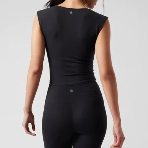 Athleta Black Transcend Crop Tank - Picture 2 of 14